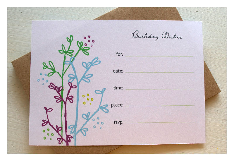 Fill In The Blank Party Invitations Fill In The Blank Party Invitations