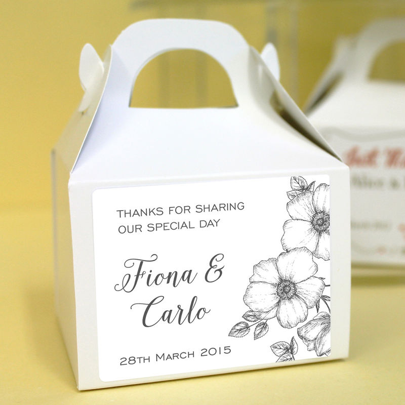 Personalised Wedding Favour Bo Monochrome Uber Kids Design Personalised Wedding Favour Bo Monochrome Product Image