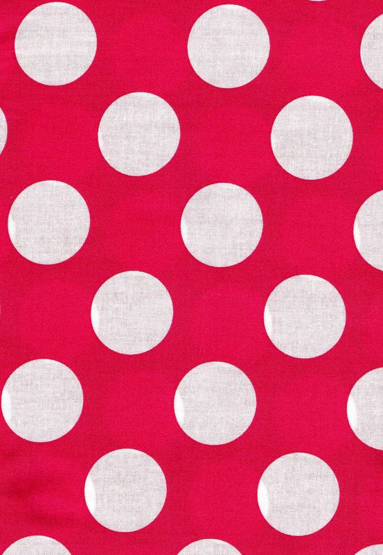 Cotton Quilt Fabric Brown White Dots by 1//2 Yard