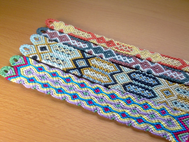 Hy Day Knotted Friendship Bracelet Macrame Made To Hy Day Knotted Friendship Bracelet Macrame Made To Order Product Images