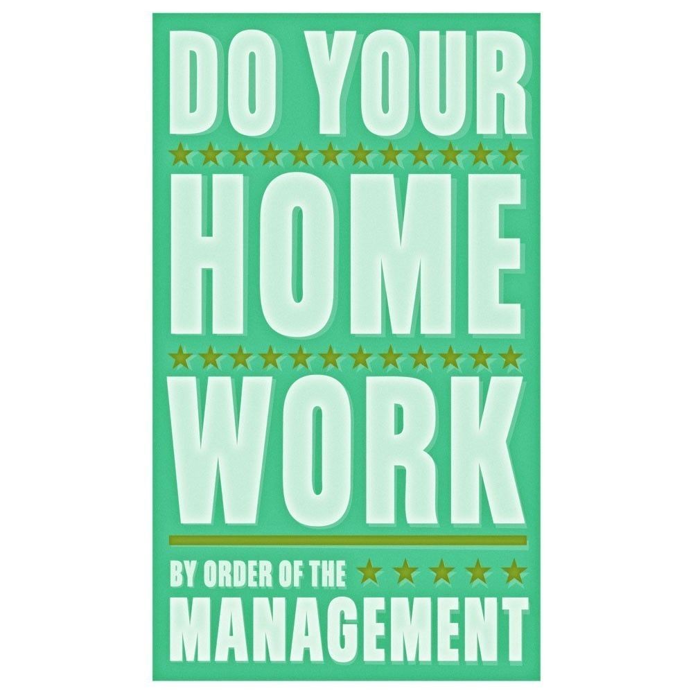 Order to do homework