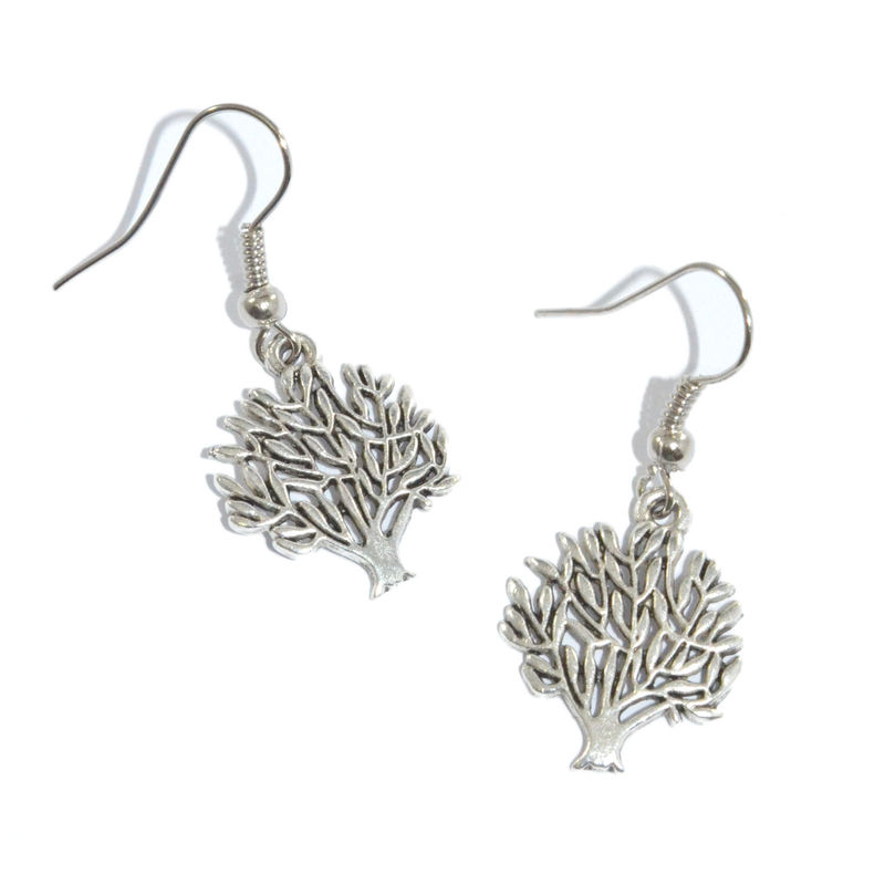 Dangling Tree Earrings Rings Tings Online Fashion Dangling Tree Earrings Product Image