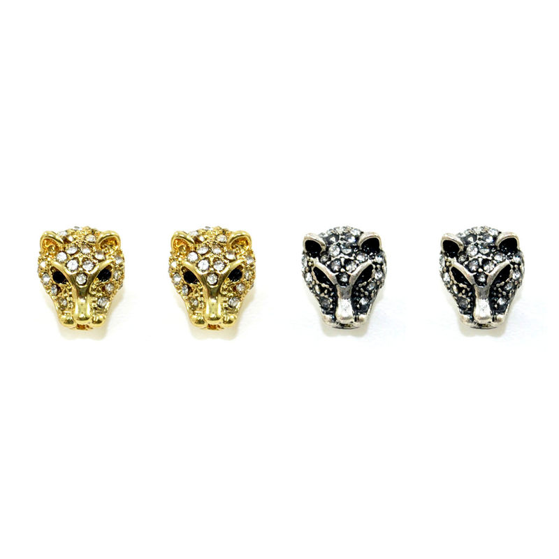 Crystal Leopard Earrings Rings Tings Online Fashion Crystal Leopard Earrings Product Image