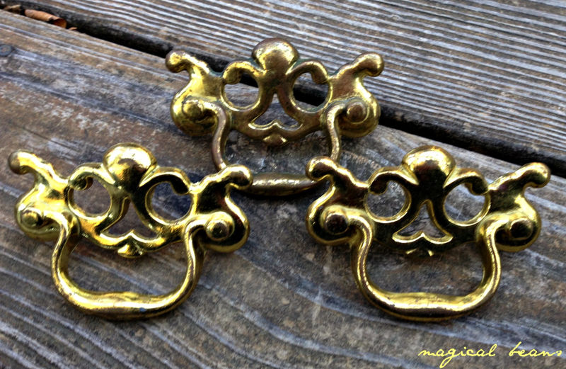 Replacement Hardware Hardware for RestorationVintage Chippendale Upcycled Pulls Vintage Antique
