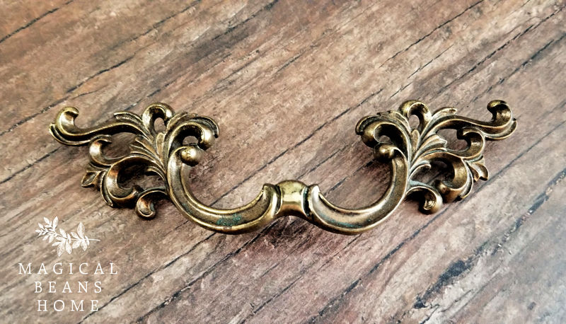 French Vintage Drawer Pulls By Keeler Br Company In Antiqued Magical Beans Home French Vintage Drawer Pulls By Keeler