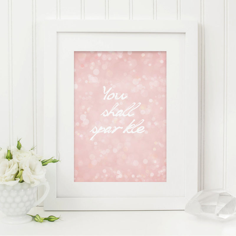You Shall Sparkle Print Nursery For S Bedroom New Baby You Shall Sparkle Print Nursery For S Bedroom New Baby