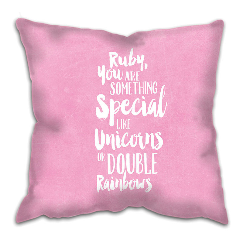 something special cushion custom girl baby girl gift gift for