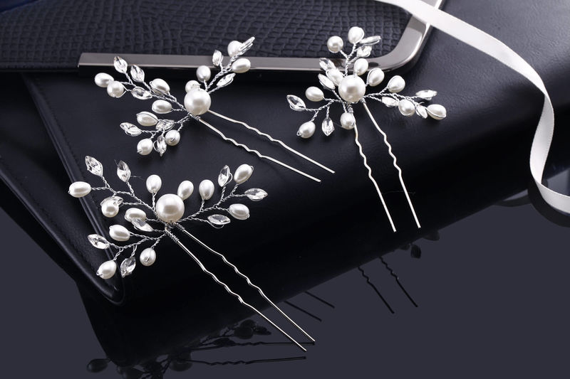 Regan Bridal Hair Pins Bella Bride Design Regan Bridal Hair Pins Product Image