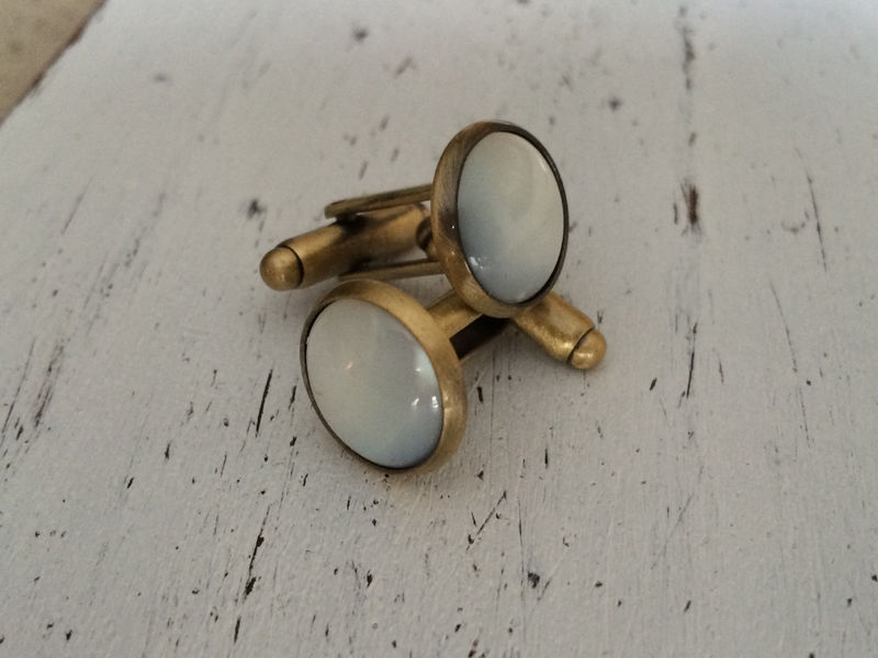 Mother Of Pearl Cufflinks Clic Cuff Links Antique Bronze Clic Cuff Links Antique Bronze
