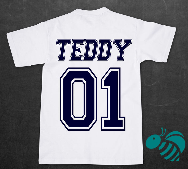 Varsity Letterman Name Number T Shirt Varsity Letterman Name Number T Shirt