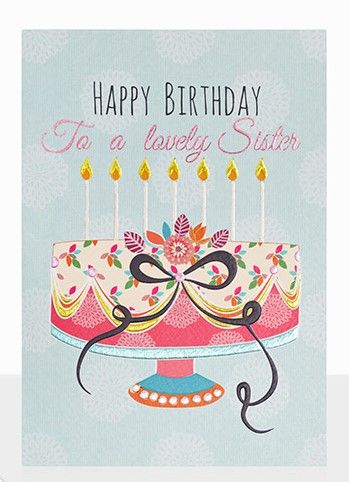 Birthday Cards For Sister Birthday Greeting Cards By Davia Free Ecards