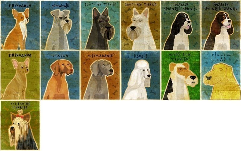personalized dog wall art